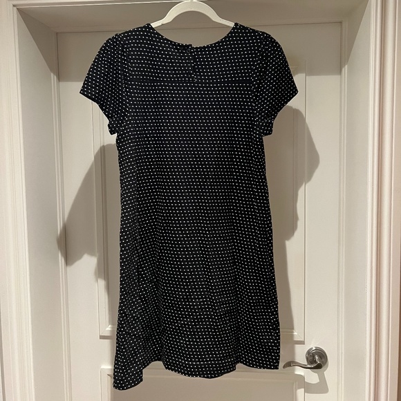 Anthropologie Maeve Cap Sleeve Shift Polka Dot Dress - Picture 5 of 12